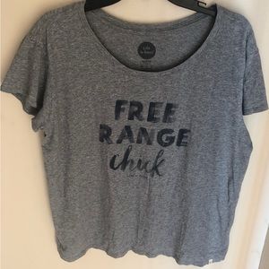 “Free range chick” tee